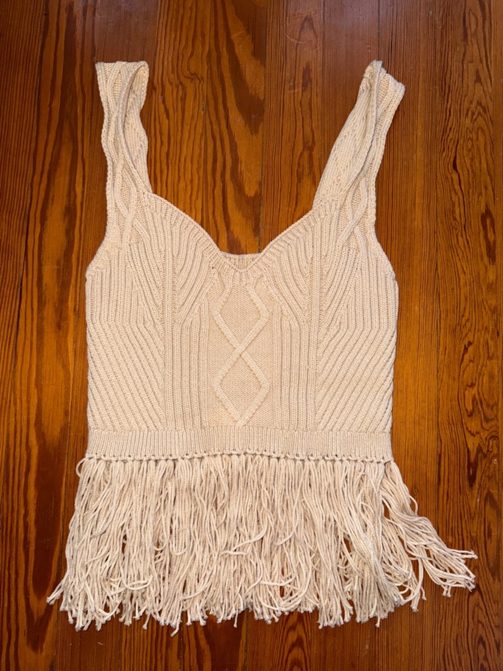 Bailey 44 Vega Knit Fringe Tank Top